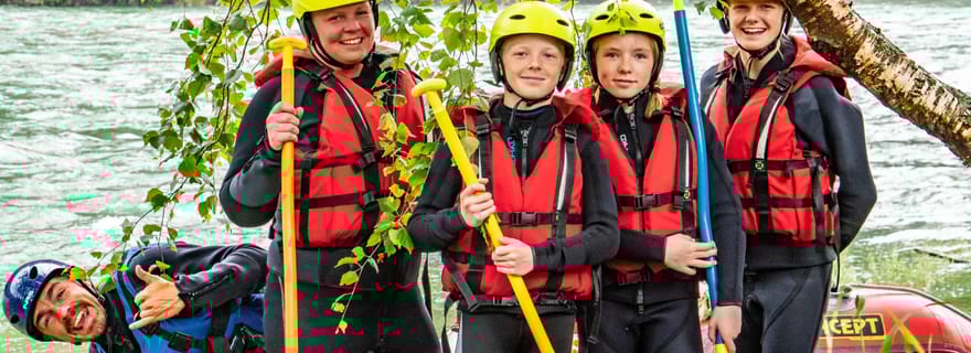 Sjoa : Aventure de rafting pour les familles