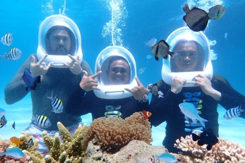 Boracay: Nurkowanie w kasku Aquanaut