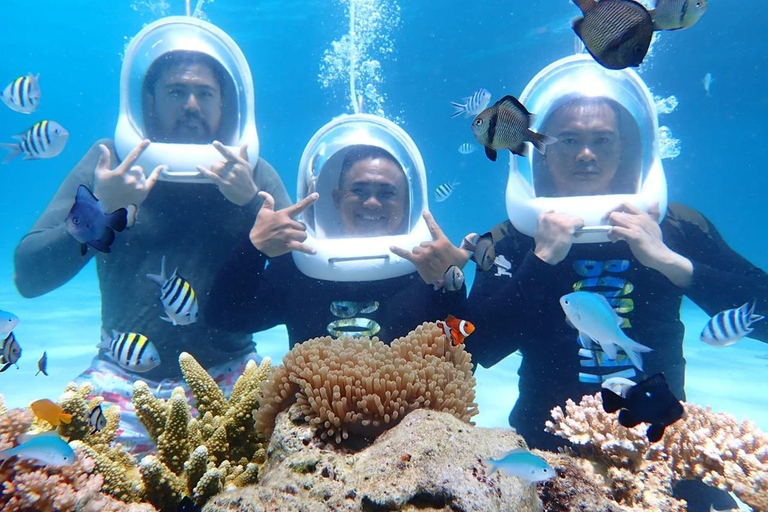 Boracay: Nurkowanie w kasku Aquanaut