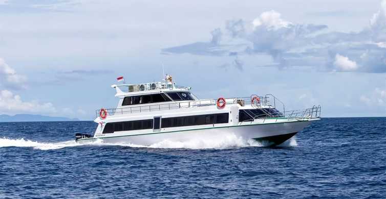 Depuis Bali : Transfert simple en bateau rapide vers Gili Trawangan