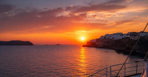 Santorini Volcano & Sunset Caldera Cruise
