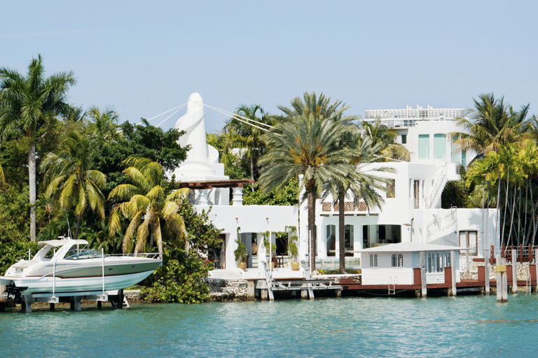 Miami: Bootstour zu den Häusern der Berühmtheiten und den Villen der Millionäre