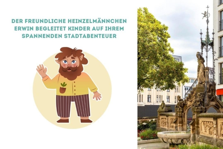 Köln: Self-guided Kids/Family Treasure Hunt & City Tour Schnitzeljagd in Köln für die ganze Familie auf Deutsch