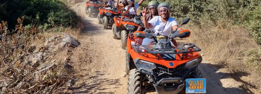 Réthymnon, Bali et Panormo : safari en quad et visite d'une grotte (57 km, 4 heures)
