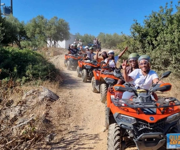 From Rethymno Panormo Bali: Quad Safari 57km Tour, 4 Hours