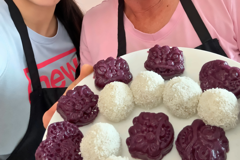 Guangzhou: Cooking Class Coconut Mochi DIY with Tea Tasting