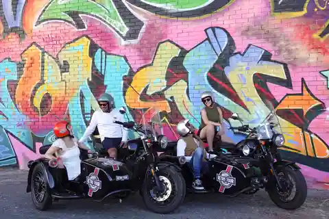 Lisbonne : visite privée en moto et side-car