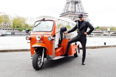 Paris: Private City Highlight Tour by Electric Tuk-Tuk Tour with 2 Tuk-Tuks