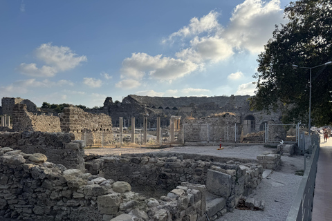 Antalya: Perge & City of Side, Aspendos, Waterfall and Lunch Perge, Side, Aspendos, Waterfall Tour with Entrance