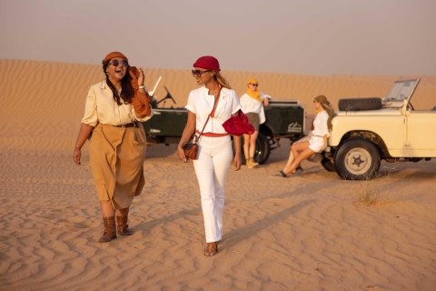 Vanuit Dubai: woestijnsafari met dinerWoestijnsafari met diner vanuit Dubai, privéauto