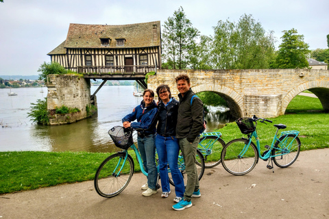 Visite guidée à vélo de Vernon à Giverny avec un guide de la région