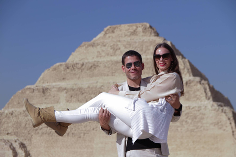 Trip To Sakkara, Memphis Dahshur Pyramids & & 1 Hour Felucca