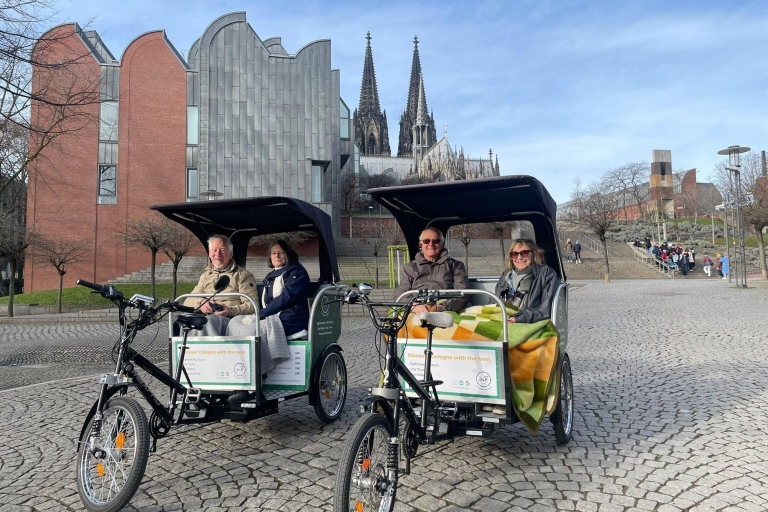Köln: Private Rikscha-TourKöln: Stadtrundfahrt per Rikscha für 90 Minuten