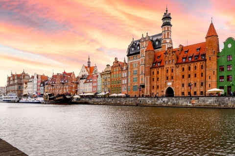 Gdańsk : Première promenade de découverte et visite guidée de la lecture