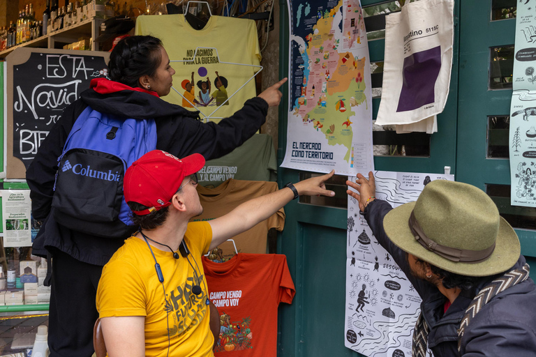 Shared Tour of the Chapinero Neighborhood: Culture, Identity, & Contrasts Spanish Tour