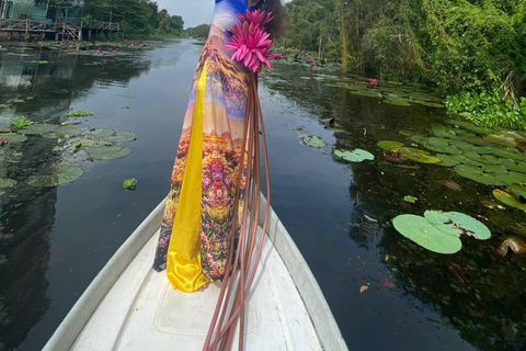 Authentieke Mekong Delta My Tho fietsavonturentourLunch is inbegrepen