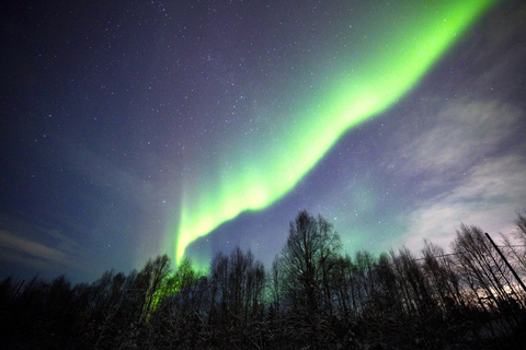 Levi: Private Northern Lights Hunt in a 4x4 SUV