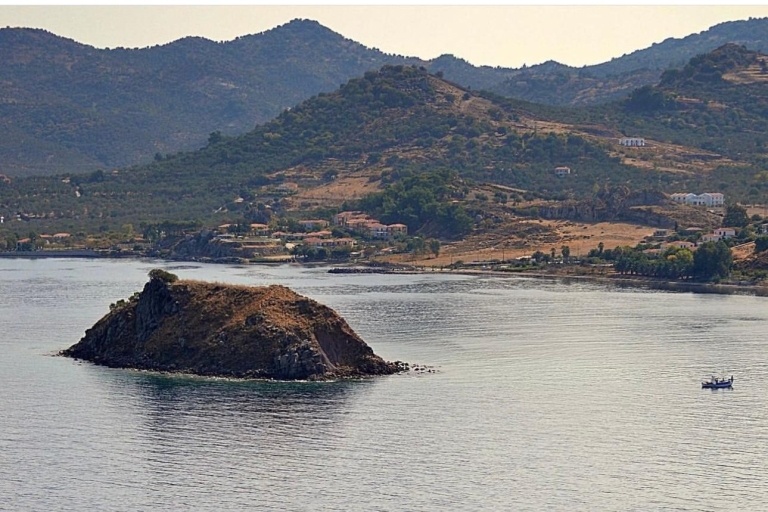 Rejs po morzu, słońce i pływanie z MytileneZ portu Molyvos