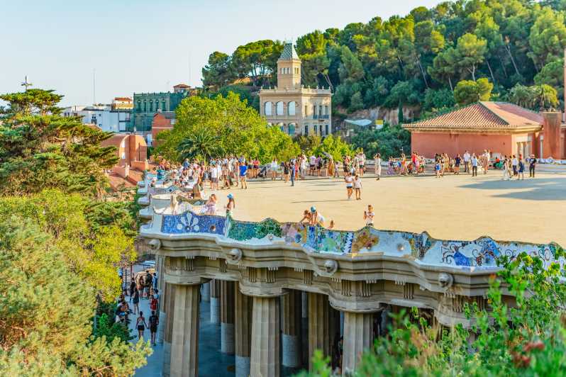 Barcelone : Parc Güell : billet coupe-file et visite guidée
