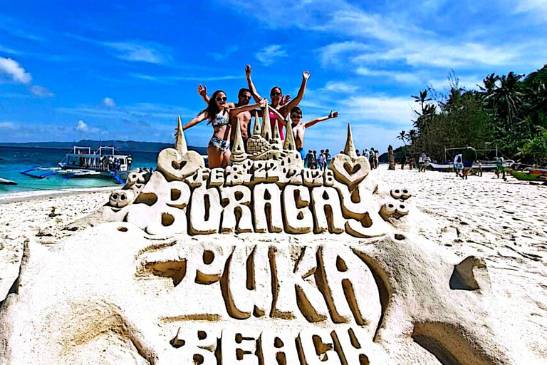 Boracay Island Hopping w/ Buffet and Crystal Kayak or SUP