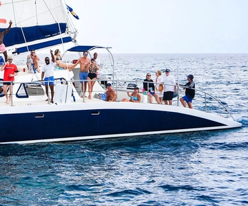 Barbados VIP Catamaran, Snorkeling, & Gourmet Lunch Cruise