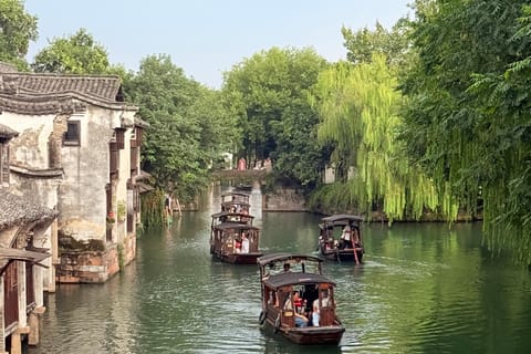 From Shanghai: Wuzhen Ancient Water Town 1-Day Private Tour