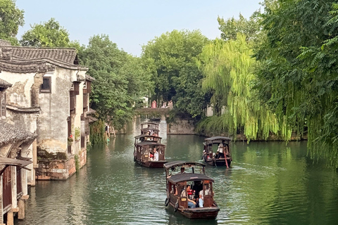 From Shanghai: Wuzhen Ancient Water Town 1-Day Private Tour Chinese / English-Speaking Tour Guide
