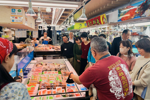 Naha Makishi Public Market : Sushi making experience English guided guide