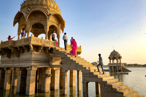 From Jodhpur: 2 Day Jaisalmer tour with Nomadic Camel Safari Tour by Car & Driver with Non Touristic Camel Safari