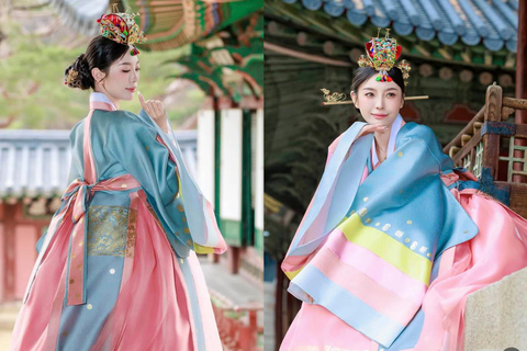 Storytelling Hanbok Photography at Royal Palace Private Group Photography Session
