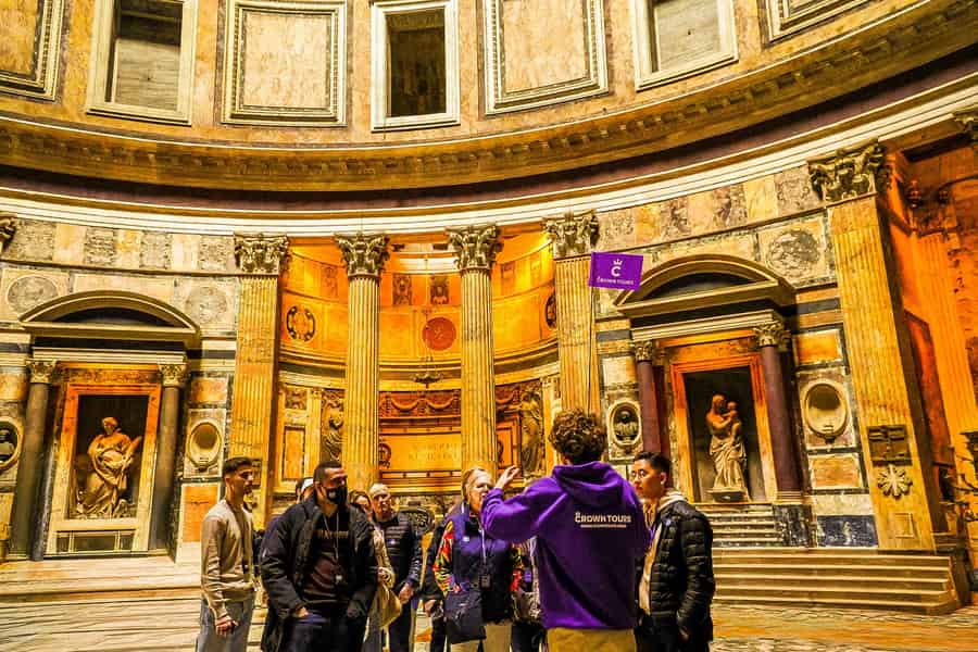 Rom: Pantheon Zeitloses Wunder Geführte Tour mit Eintrittskarte. Foto: GetYourGuide Rom: Pantheon Zeitloses Wunder Geführte Tour mit Eintrittskarte. Foto: GetYourGuide
