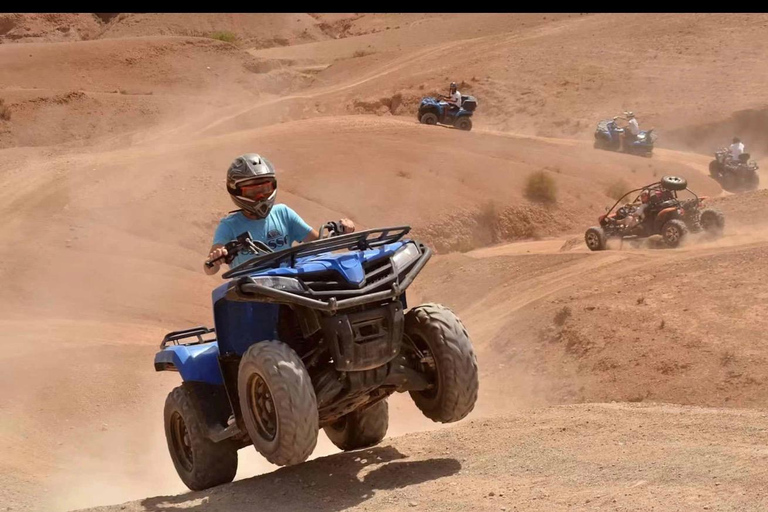 Marrakech: Agafay Desert Quad & Camel Rides With Dinner Show