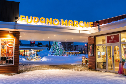 From Sapporo: Snow Fun, Shirahige Falls & Ningle Terrace