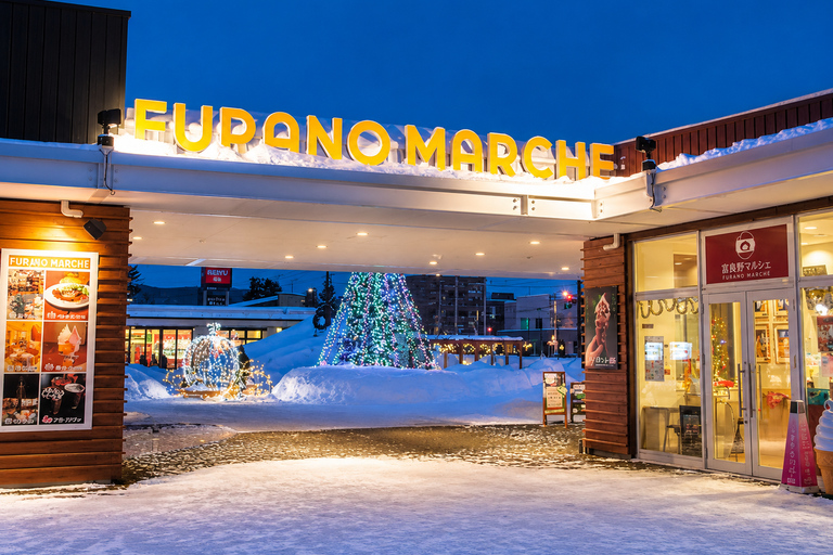 From Sapporo: Snow Fun, Shirahige Falls & Ningle Terrace