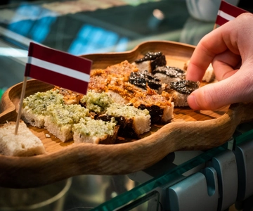 Riga: Traditionelle Foodtour auf dem Zentralmarkt