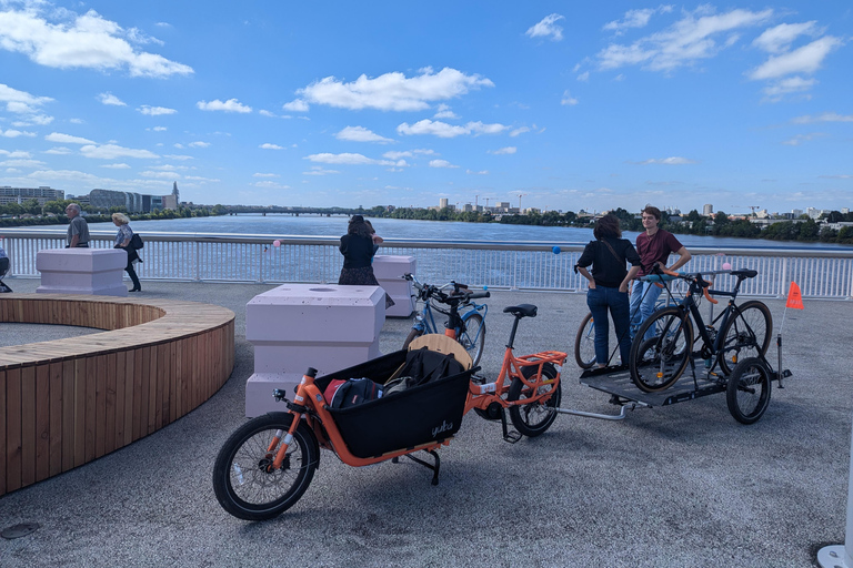 Bordeaux: Tour storico in bicicletta dei Tre Ponti