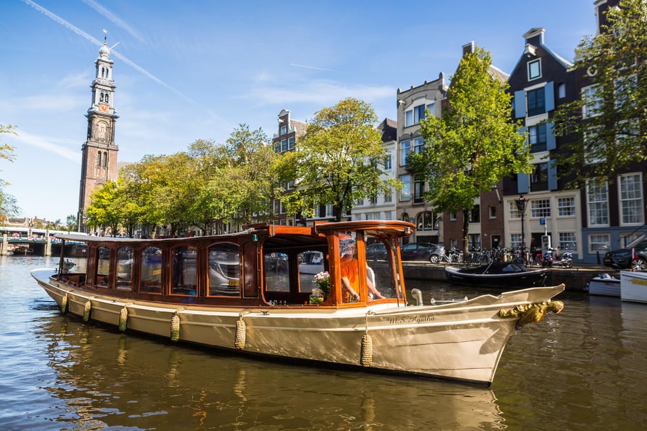 Amsterdam: Covered Canal Cruise with Unlimited Drinks Option