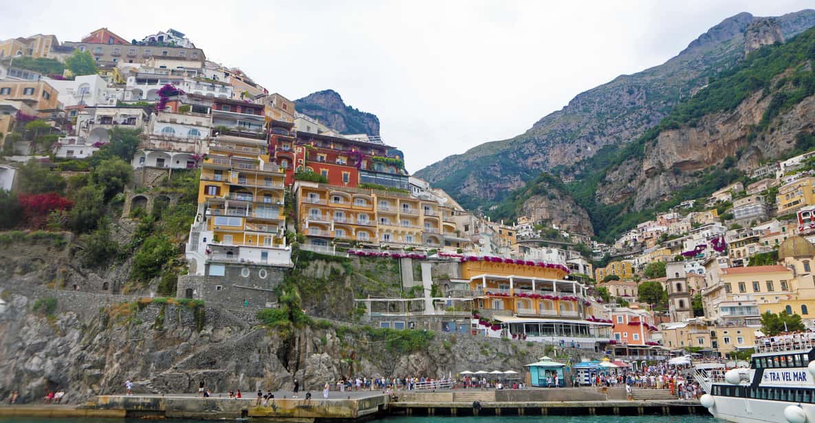From Sorrento: Boat Tour of Amalfi, Positano and Ravello — a boat tour from Sorrento, Italy