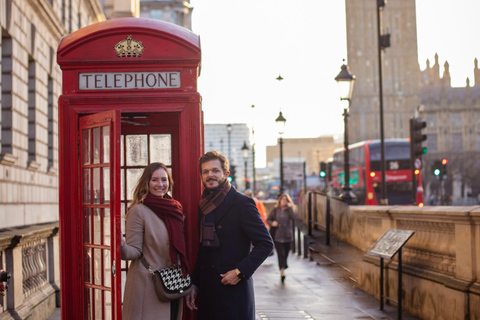 Londen: Private Landmarks Fotoshoot met Video Clip OptieTower Bridge fotoshoot met 25 foto&#039;s