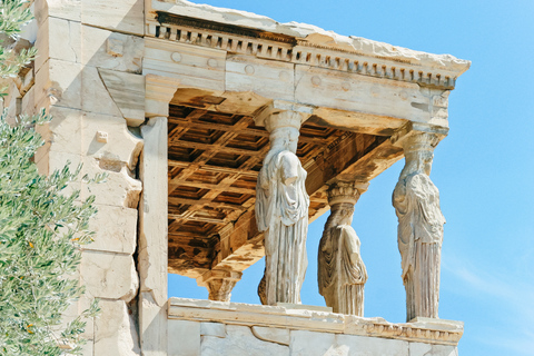 Aten: Akropolis biljett med valfri ljudguide eller live guideInträdesbiljett