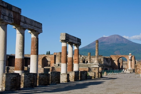 Sorrento: Wstęp na jednodniową wycieczkę do Pompejów i Herkulanum oraz lunch