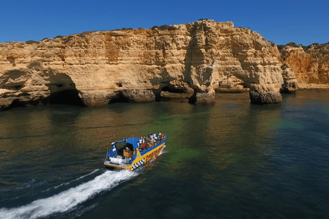 Albufeira - Benagil Caves & Dolphins Boat Tour with Transfer