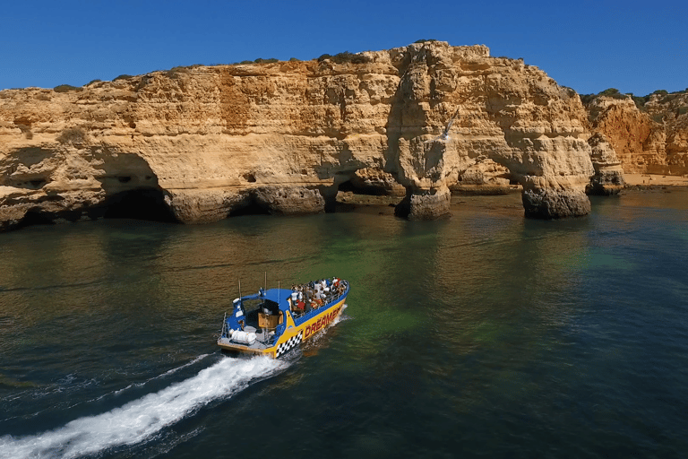 Albufeira - Benagil Caves & Dolphins Boat Tour with Transfer