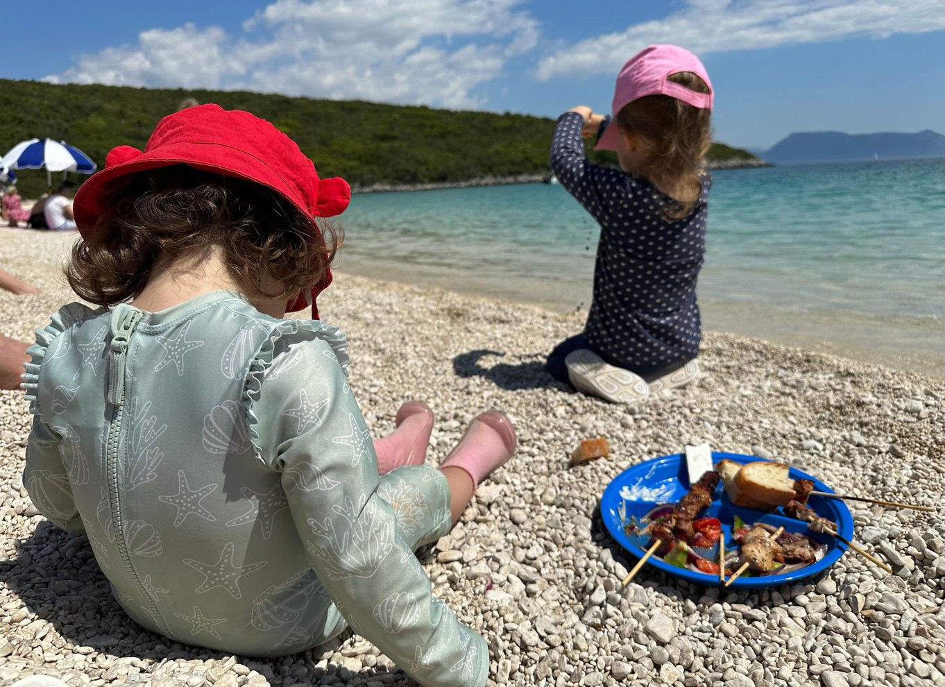Nydri: Øhop-bådtur med grillfrokost på stranden