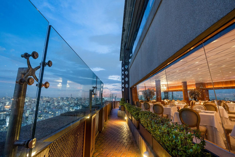 Dinner at the Terraço Itália Restaurant in São Paulo