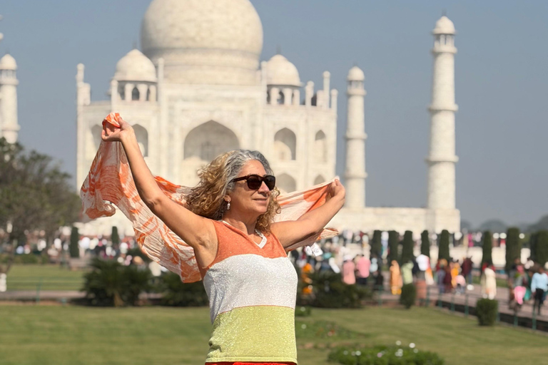 Agra : Taj Mahal with Mausoleum Fast Entry Private Tour Only Tour Guide For Taj Mahal