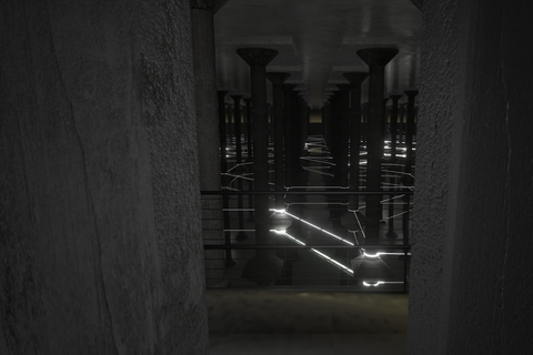 Houston: Cistern Art Installation "Undercurrents"