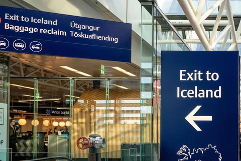 Transfer privado: Aeroporto de Keflavik para a cidade de Reykjavik