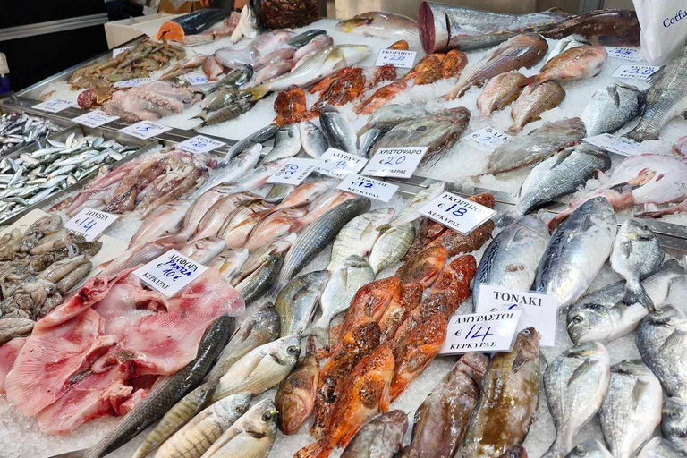 Corfu: Food tour on a bicycle-old town,suburbs & hidden gems Food tour on a bicycle-Without transfer