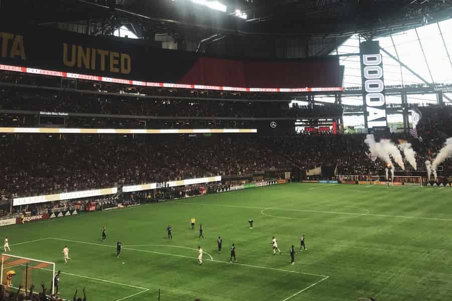 Atlanta United: Fußballspiel im Mercedes-Benz-Stadion. Foto: GetYourGuide